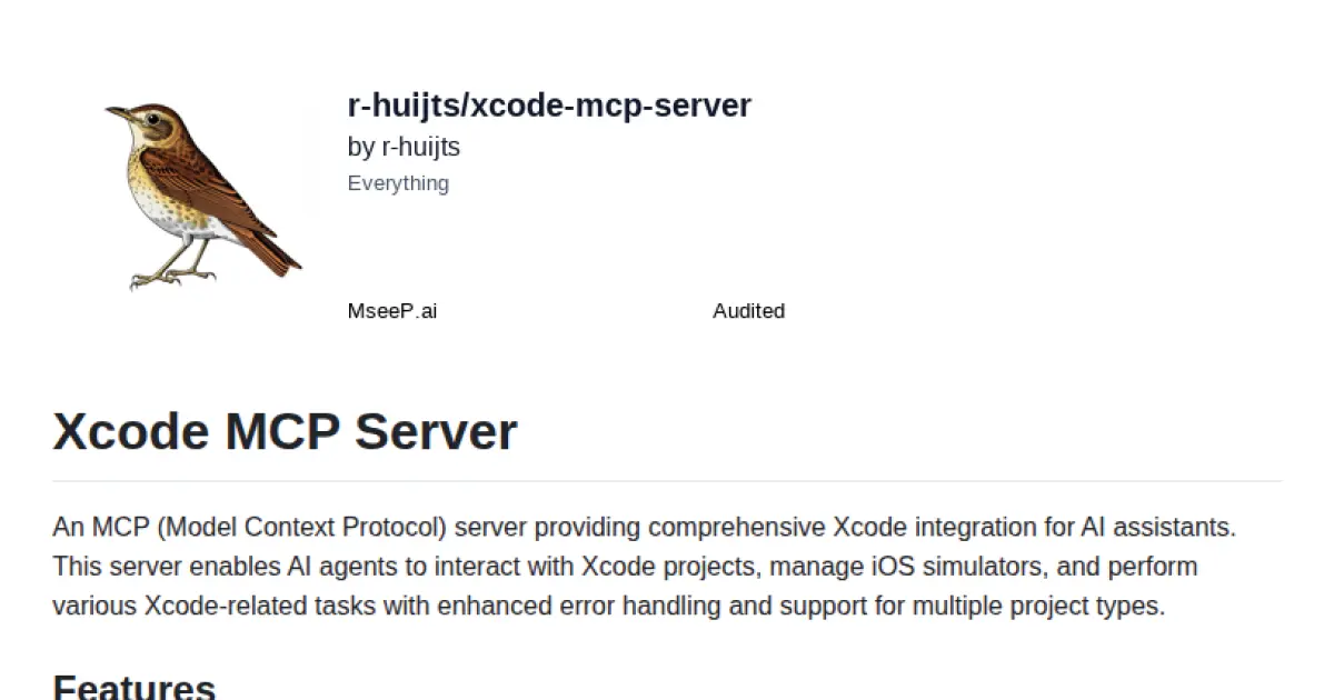 Xcode MCP Server
