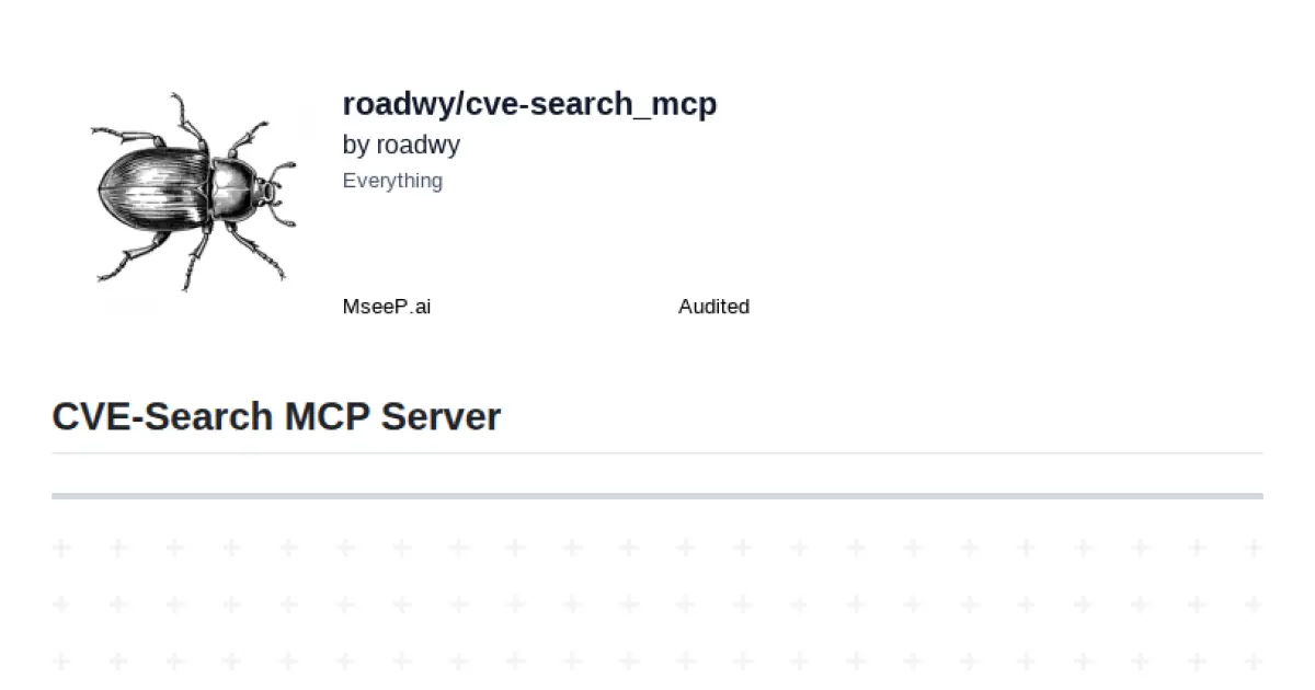 CVE-Search MCP Server