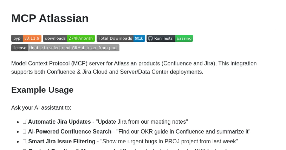 MCP Atlassian