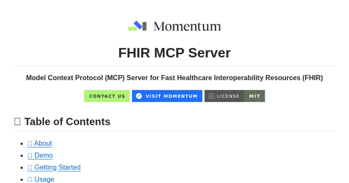 FHIR MCP Server
