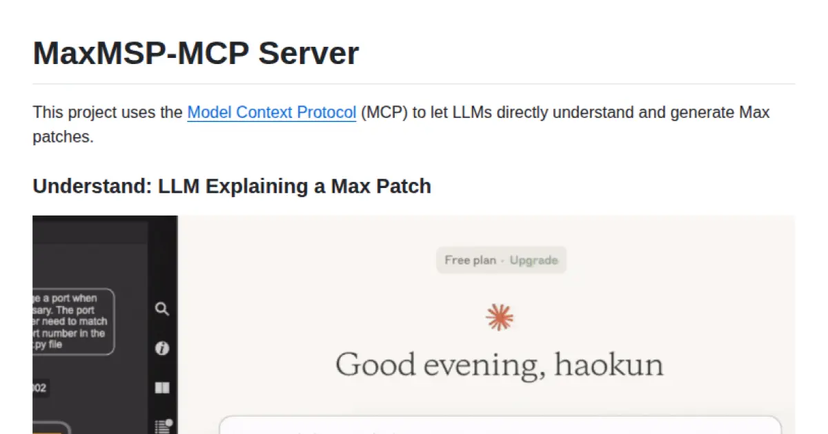MaxMSP-MCP Server