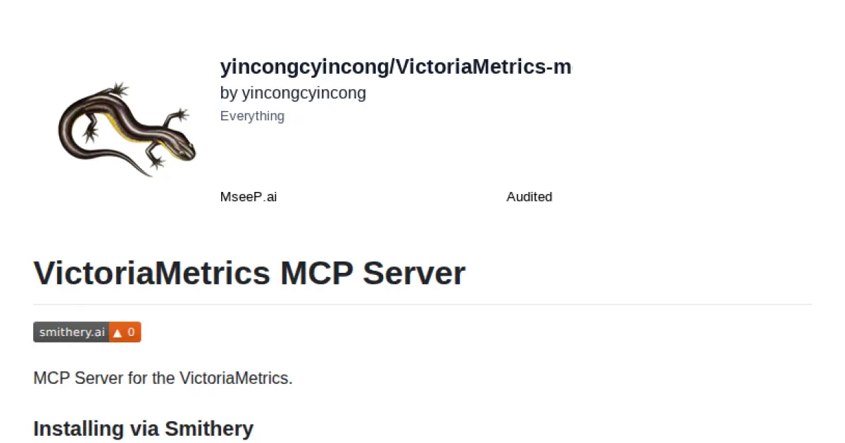 VictoriaMetrics MCP Server