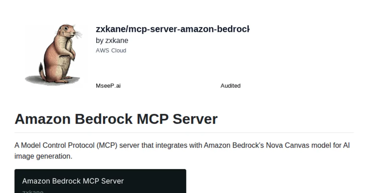 Amazon Bedrock MCP Server