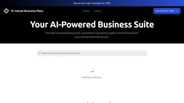 15 Minute Business Plans