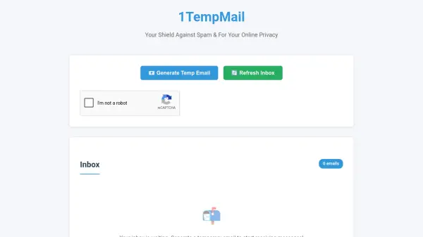 1TempMail