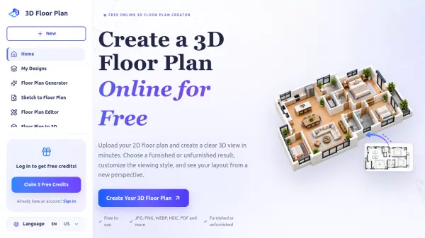3D Floor Plan