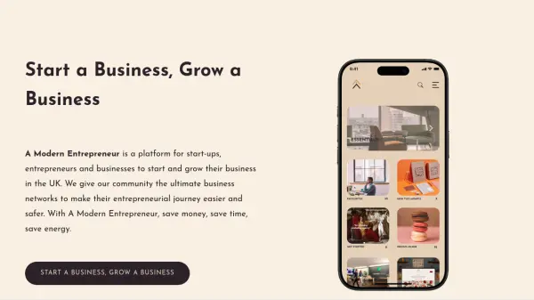 A Modern Entrepreneur