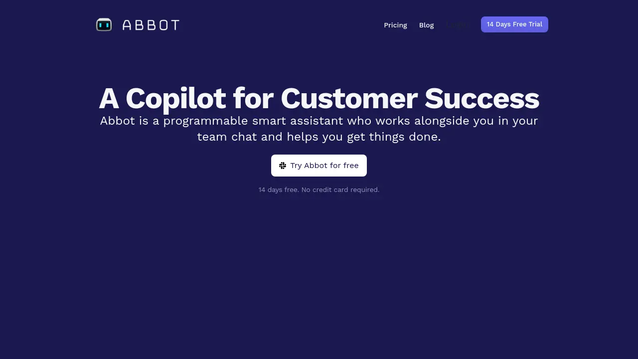 Abbot - A Copilot for Customer Success