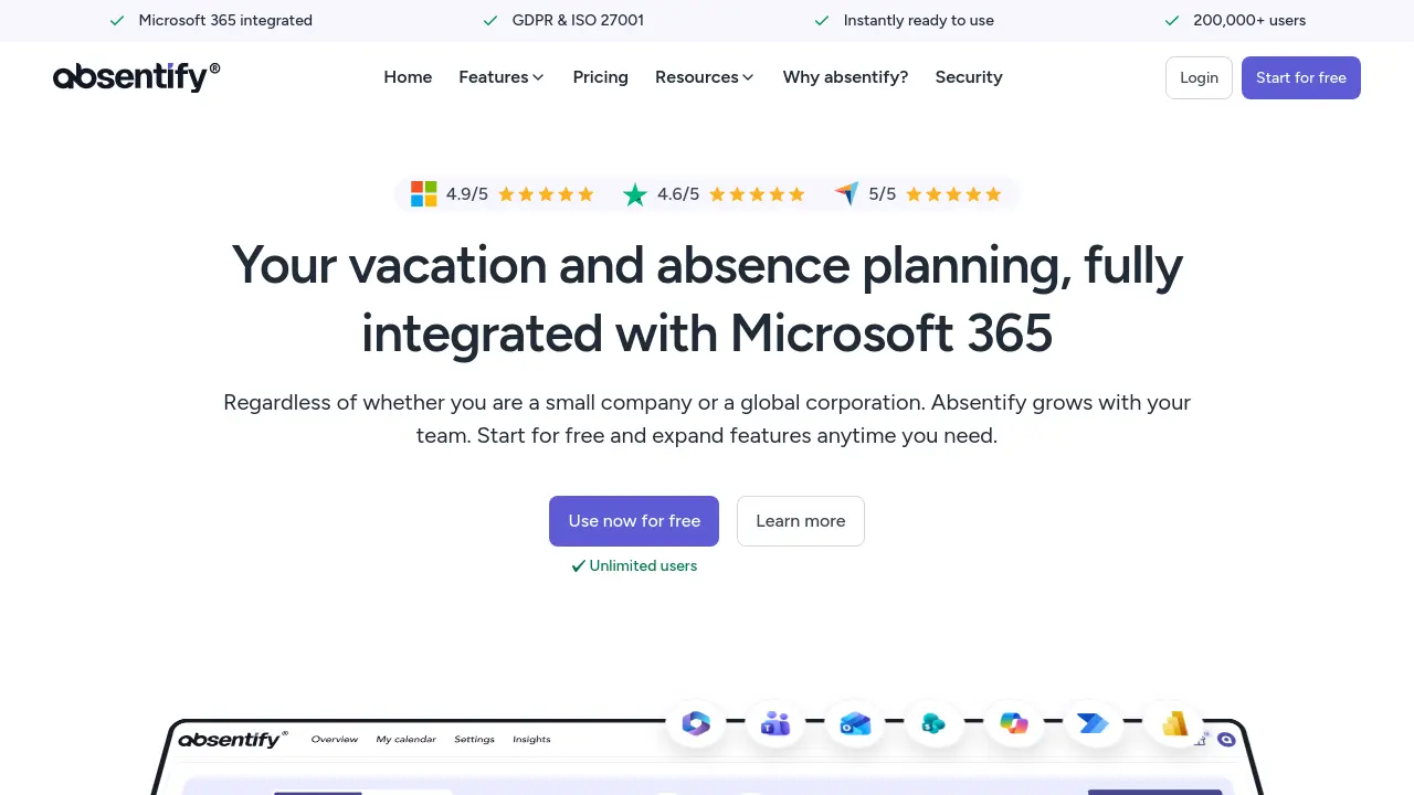 absentify - Your vacation and absence planning, fully integrated with ...