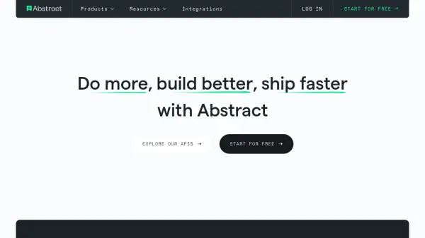 Abstract API