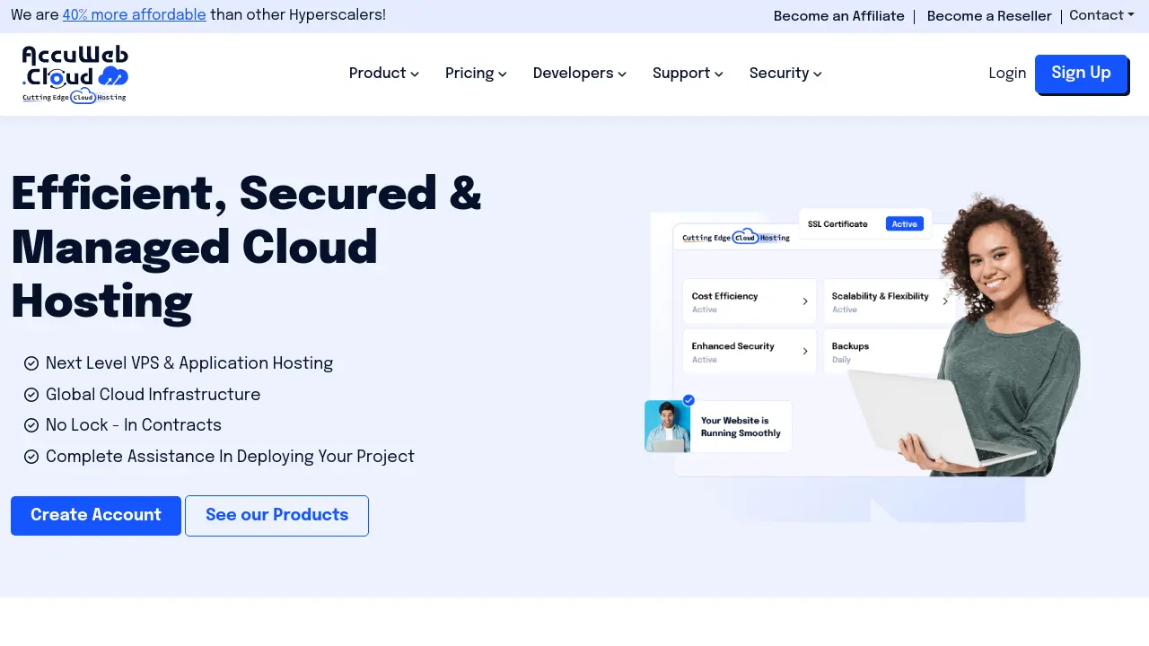 AccuWeb.Cloud - Efficient, Scalable Cloud Hosting at Usage-Based Pricing