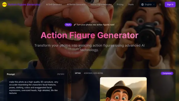Action Figure Generator