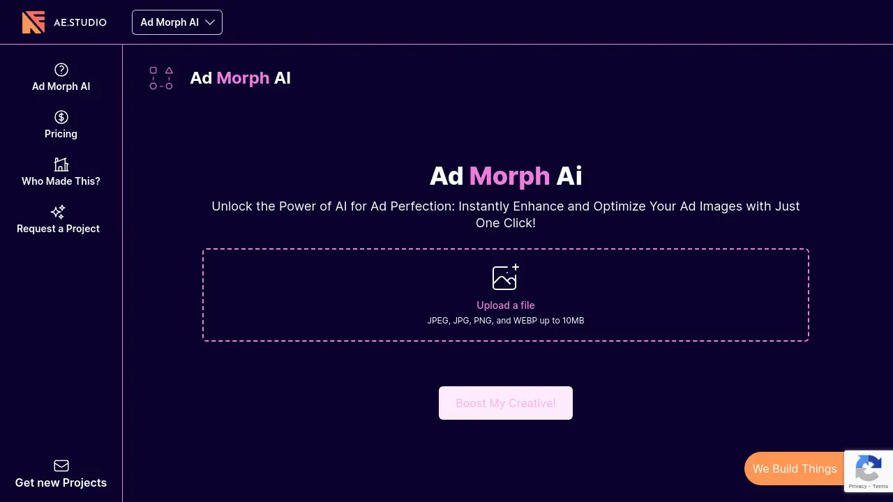 Ad Morph AI - Instantly Enhance and Optimize Your Ad Images with Just ...