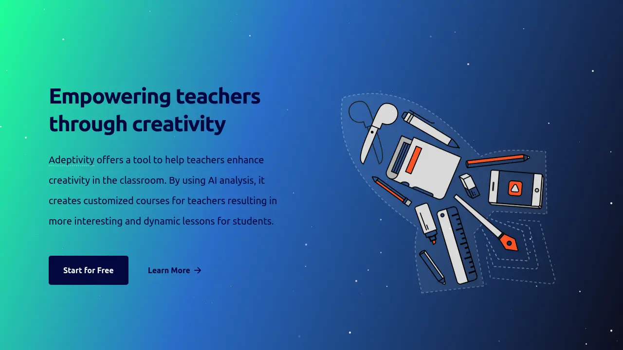 Adeptivity screenshot