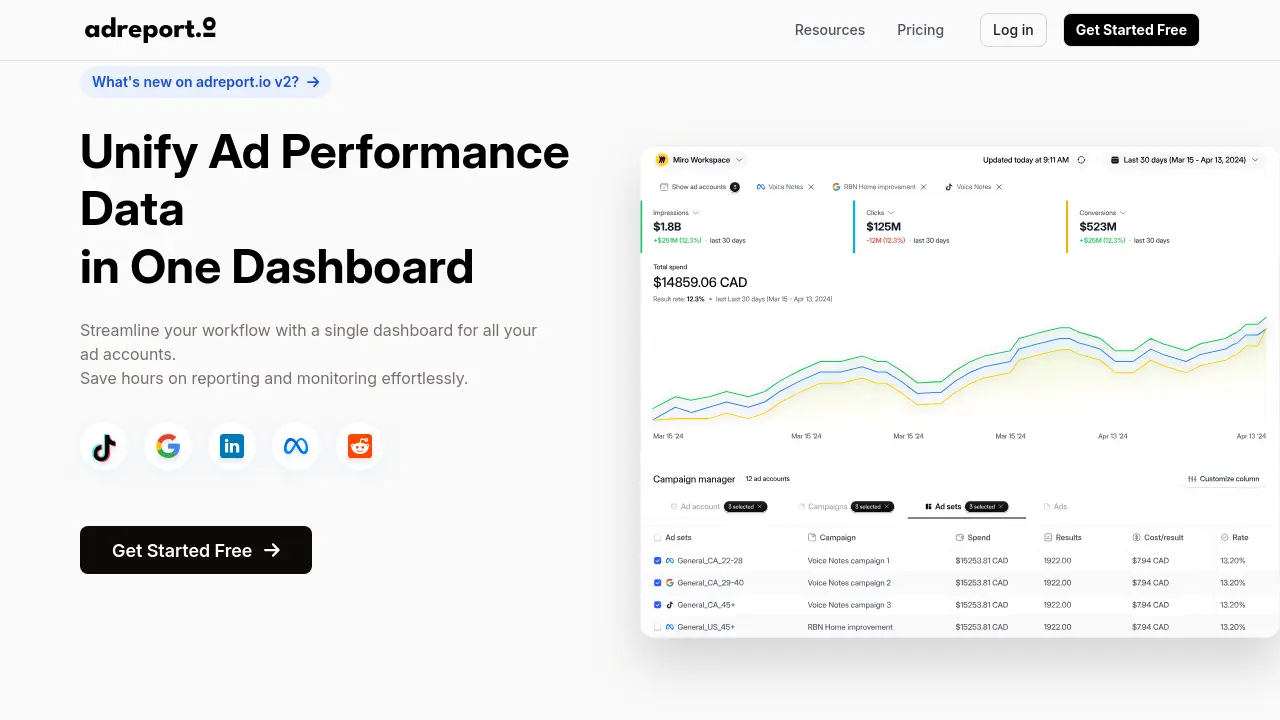 AdReport - Create Ad Reports in Seconds with AI