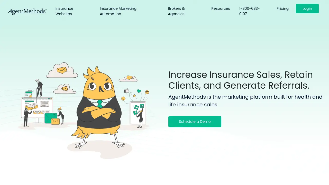 AgentMethods - The All-in-One Insurance Marketing Platform