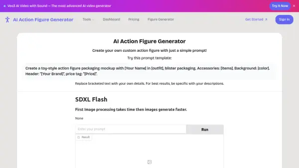 AI Action Figure Generator