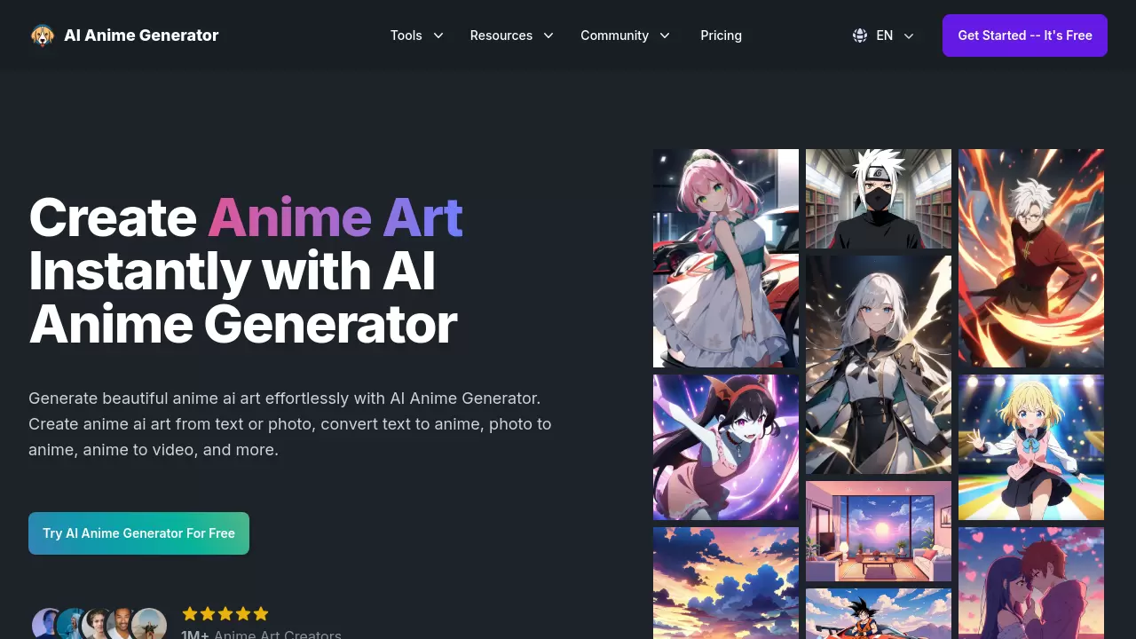 AI Anime Generator