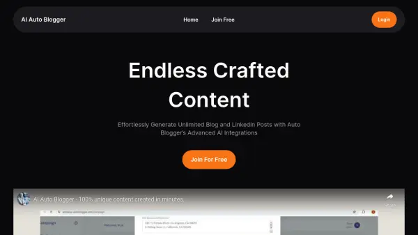 AI Auto Blogger