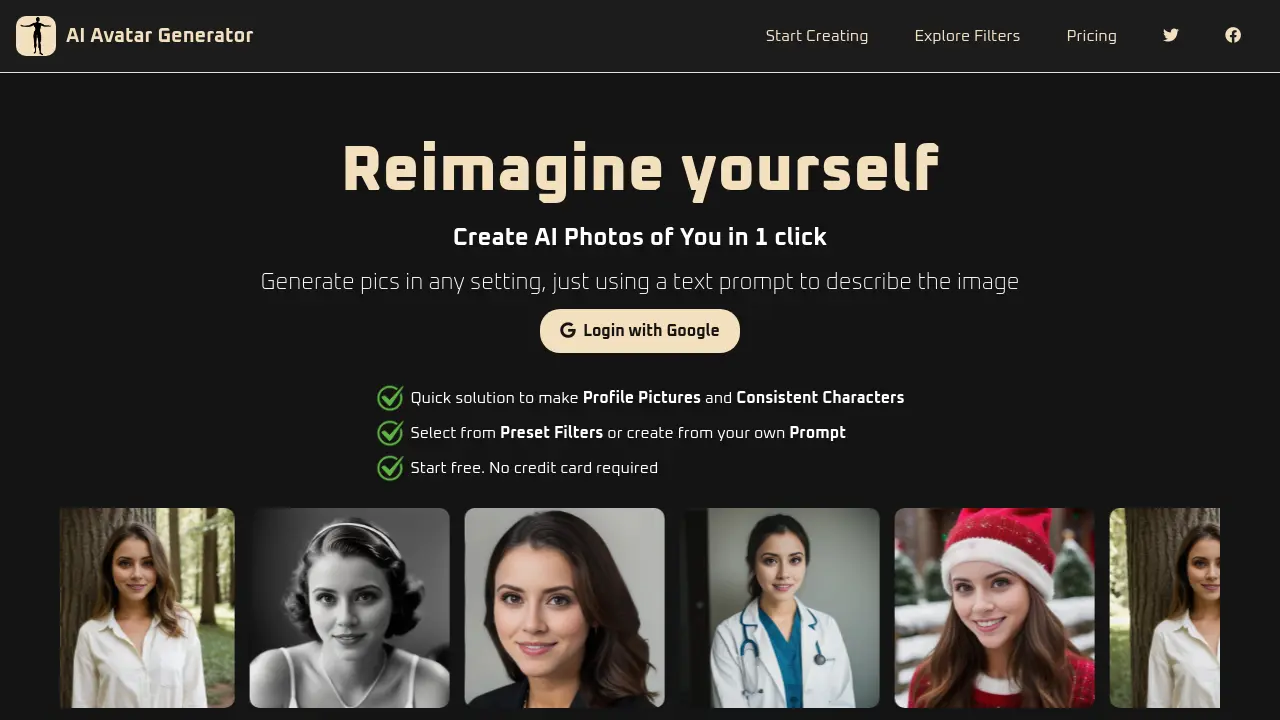 AI Avatar Generator screenshot