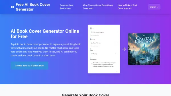 AI Book Cover Generator