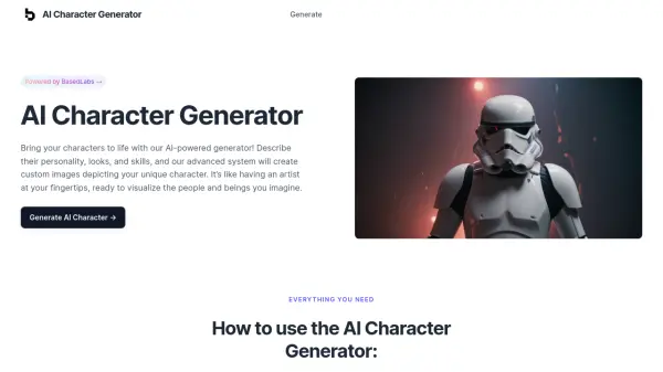 AI Character Generator