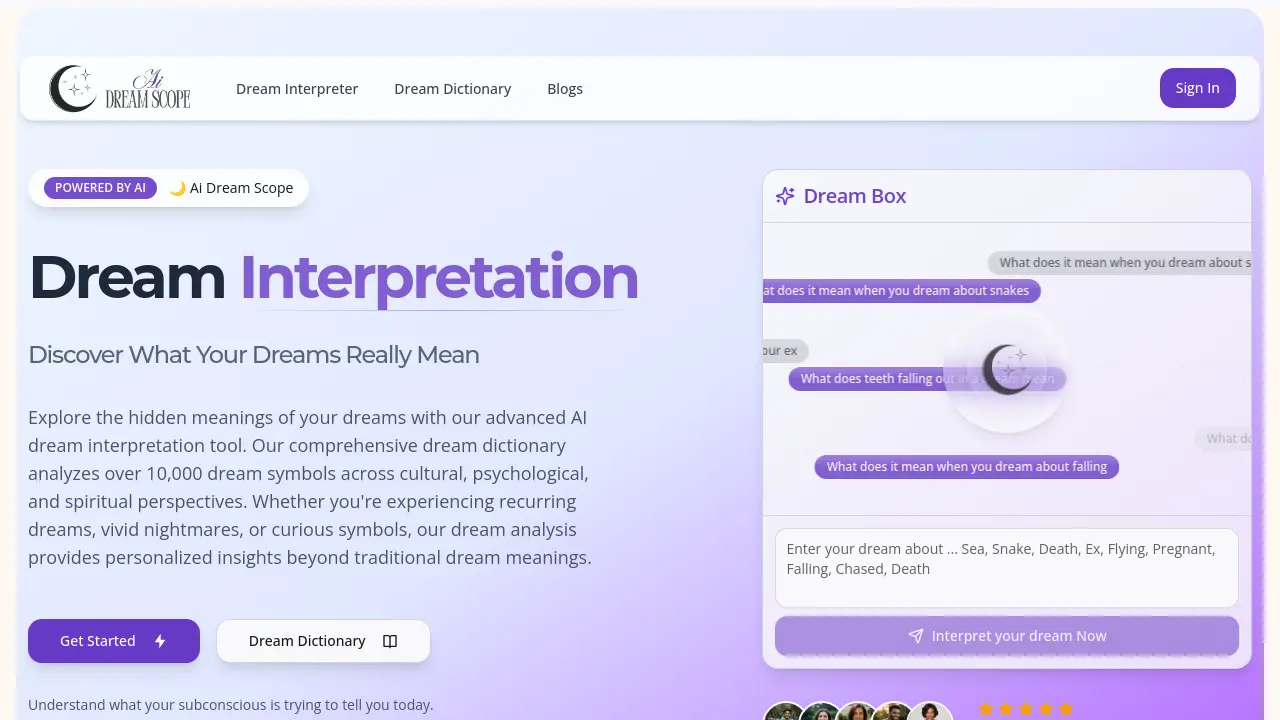 Ai Dream Scope - Discover What Your Dreams Really Mean