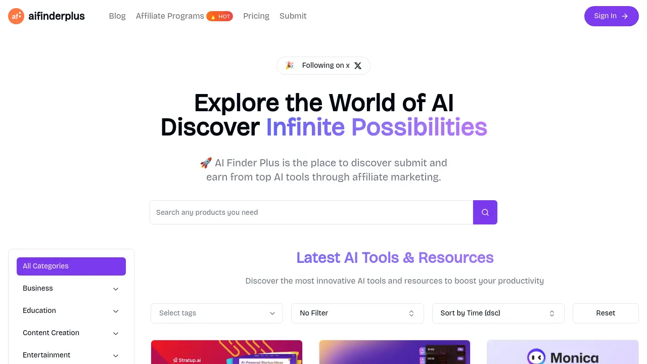 AI Finder Plus screenshot