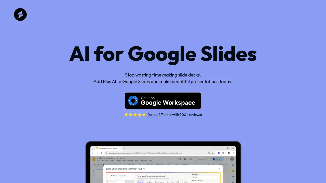 AI for Google Slides screenshot