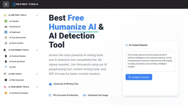 AI Free Tools