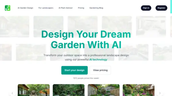 AI Garden Planner