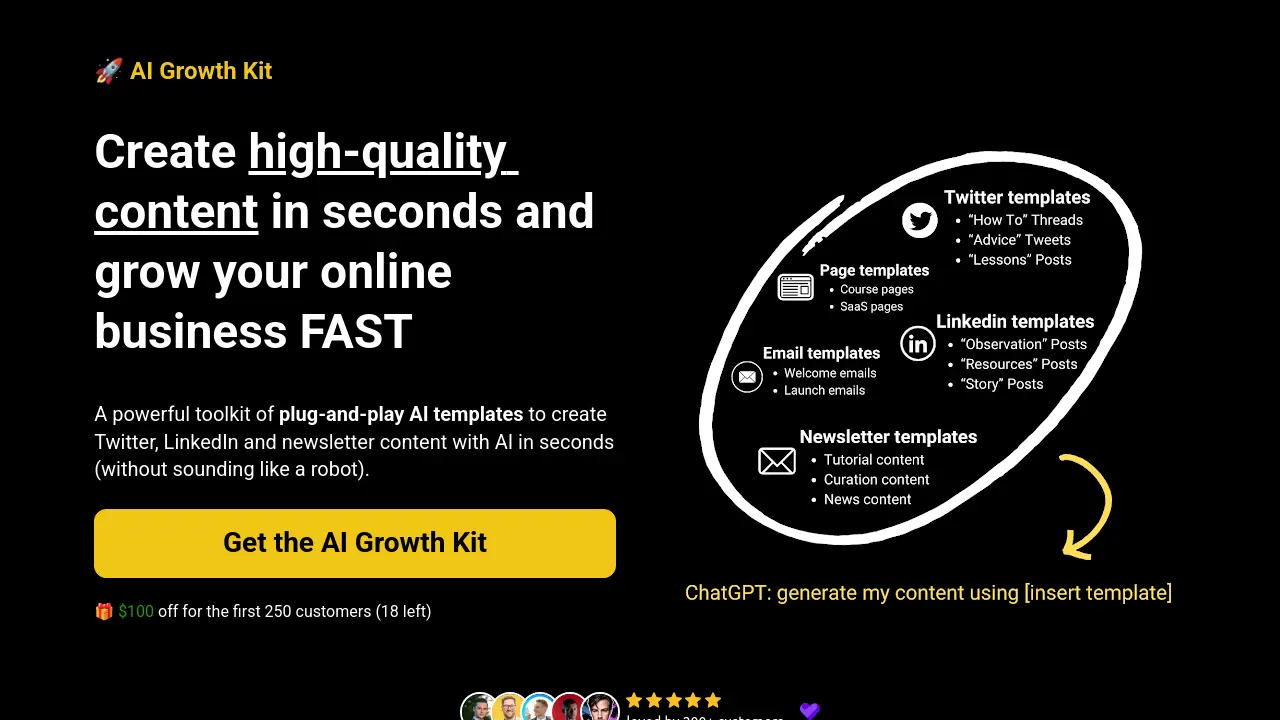 AI Growth Kit screenshot