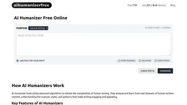 AI Humanizer Free Online