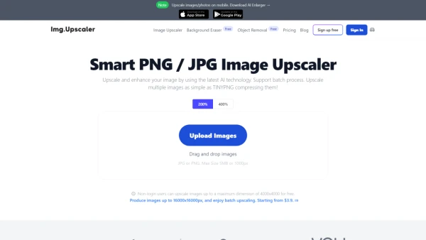 AI Image Upscaler