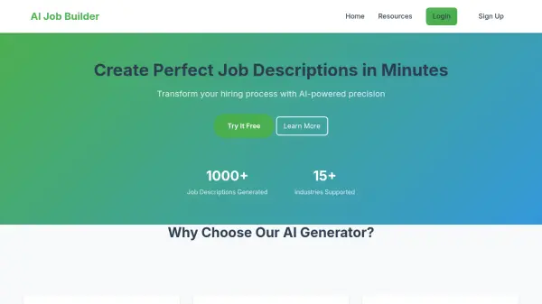 AI Job Builder