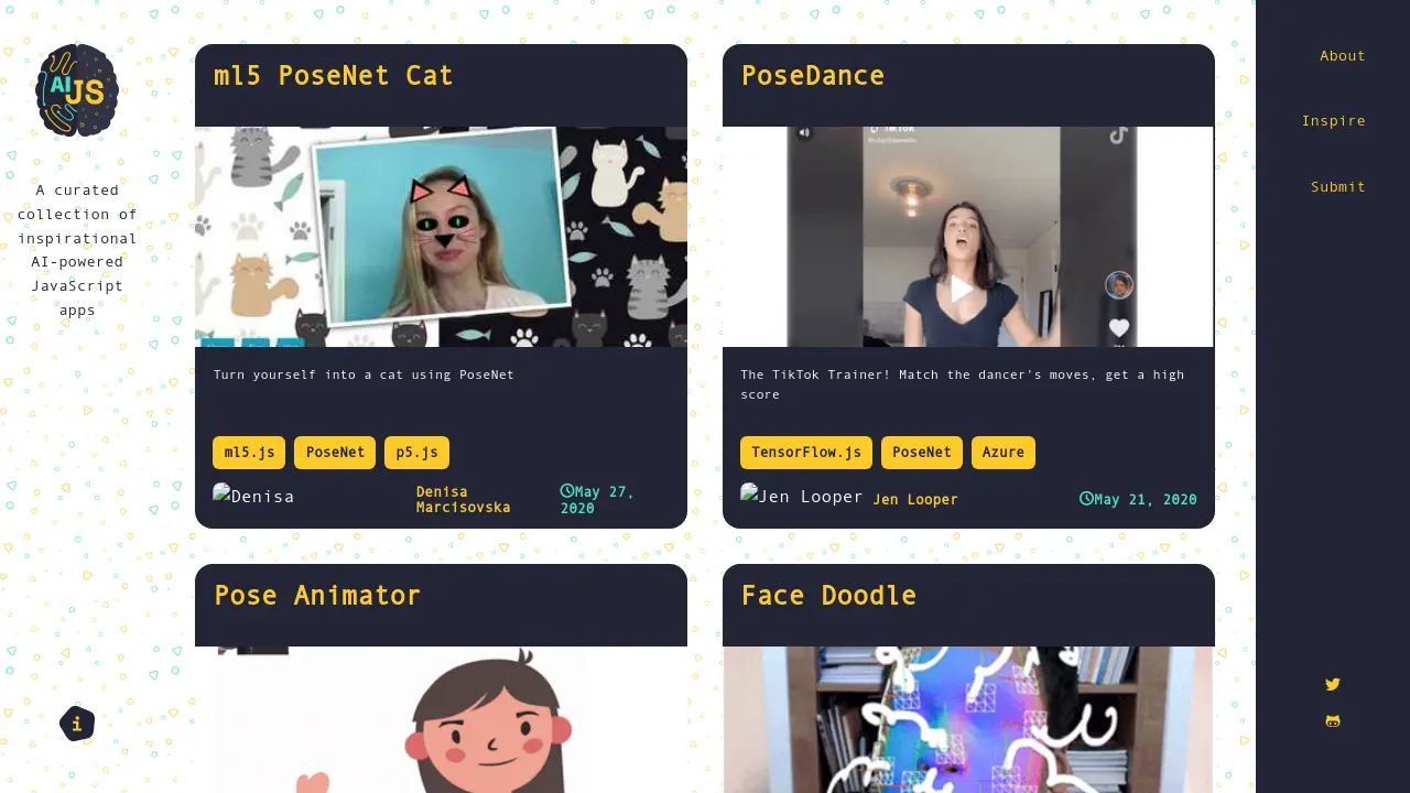 AI JS Rocks - A curated collection of inspirational AI-powered ...