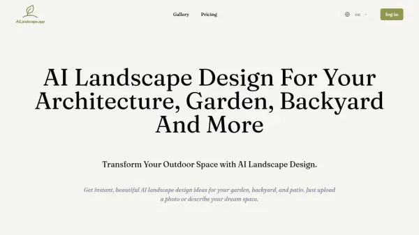 AI Landscape Design