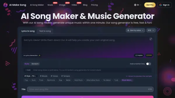 AI Make Song