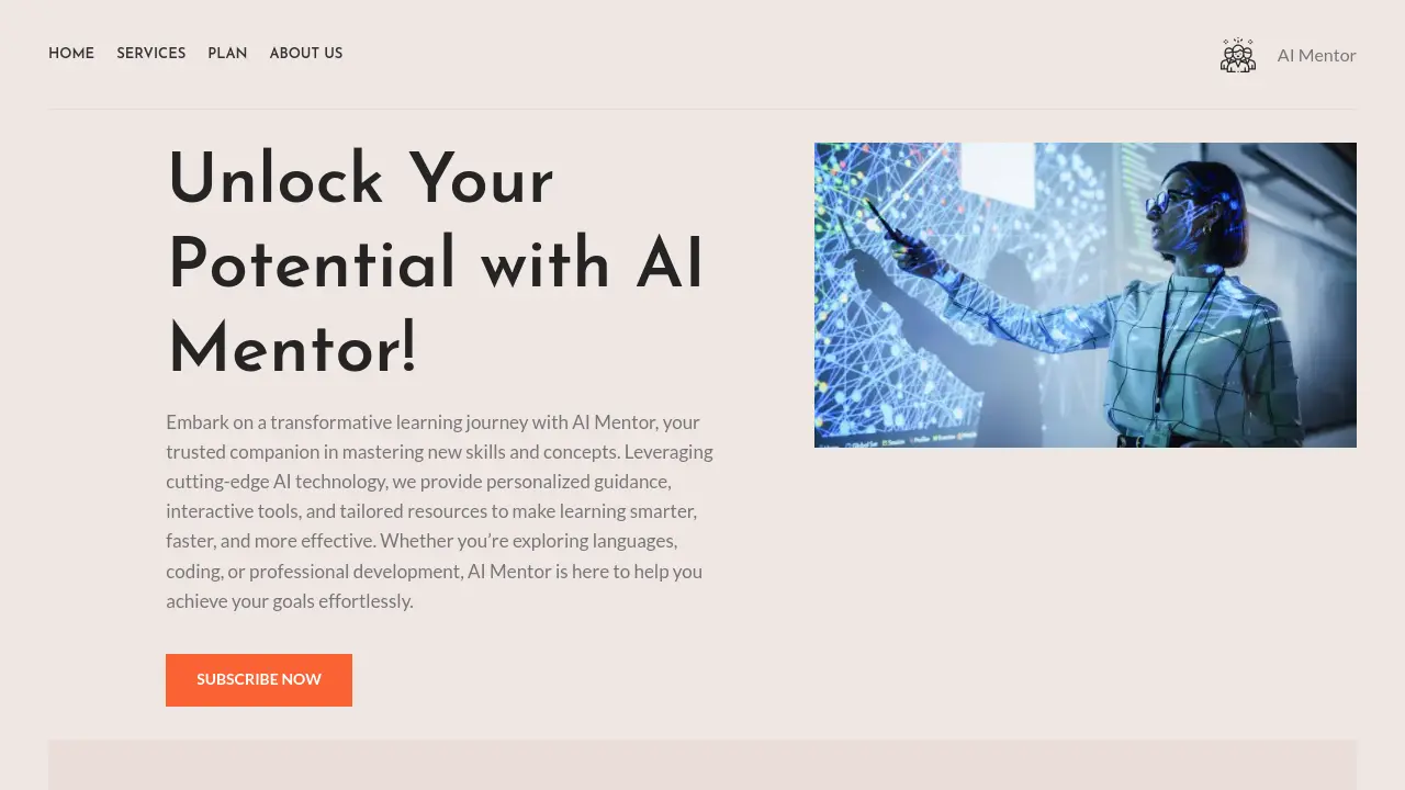 AI Mentor - Unlock Your Potential with AI Mentor!