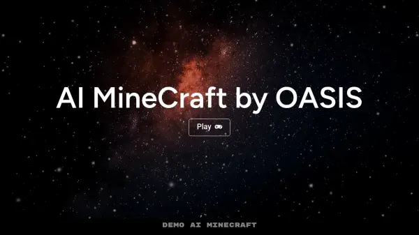 AI Minecraft by OASIS