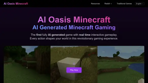 AI Oasis Minecraft
