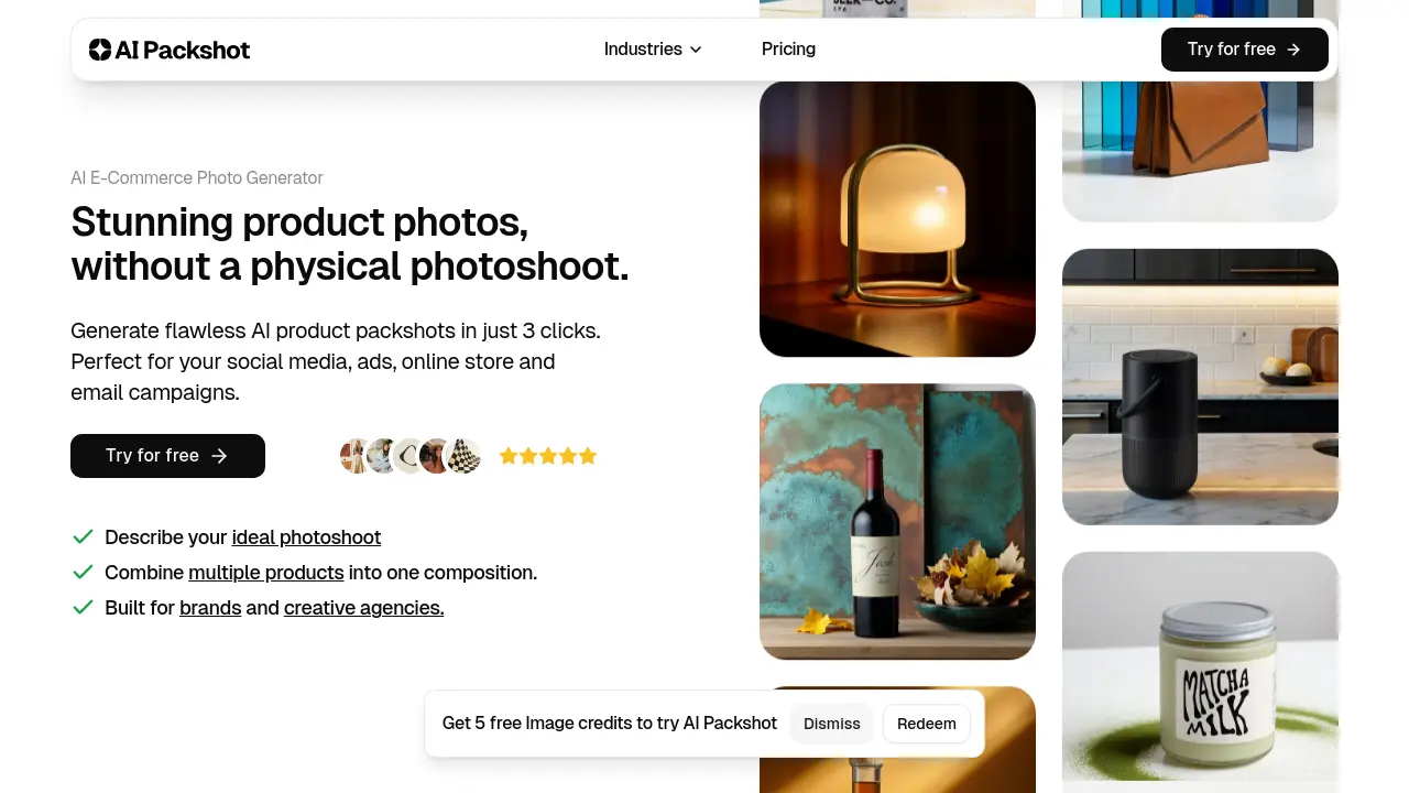 AI Packshot screenshot