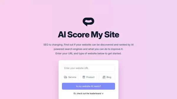 AI Score My Site