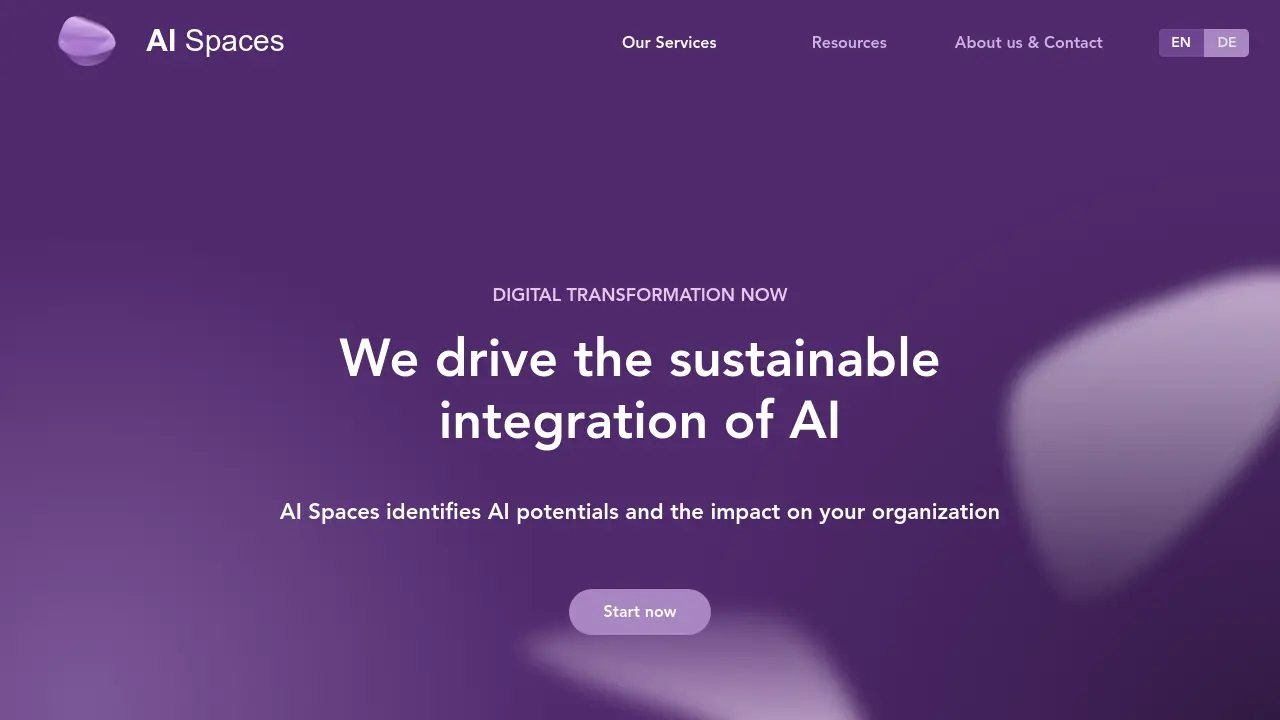 AI Spaces screenshot