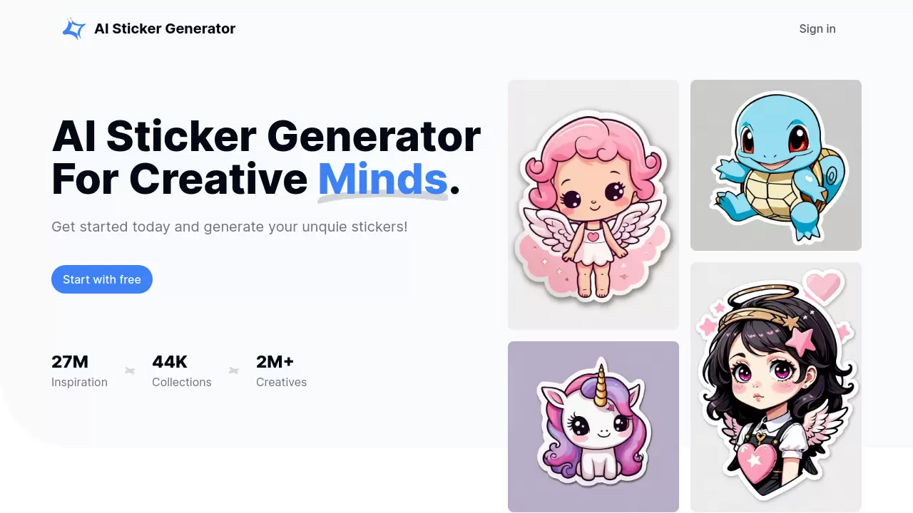 AI Sticker Generator