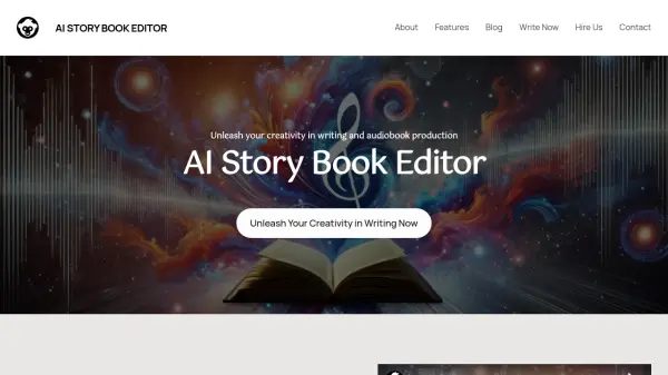 AI Story Book Editor