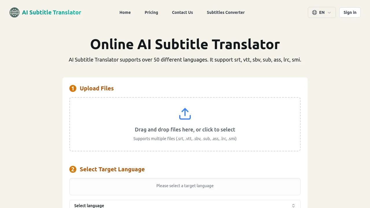 Subtitle Chat AI Subtitle Translator - Transforming the way you create multilingual ...