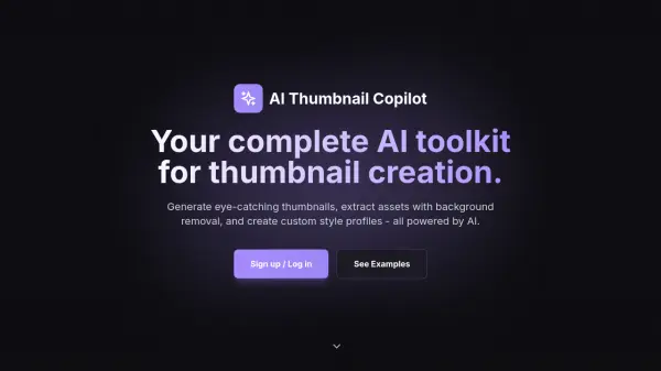 AI Thumbnail Copilot