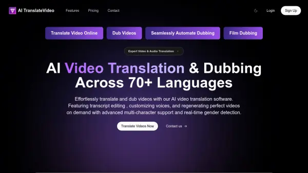 AI TranslateVideo