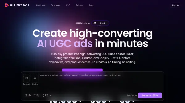 AI UGC Ads